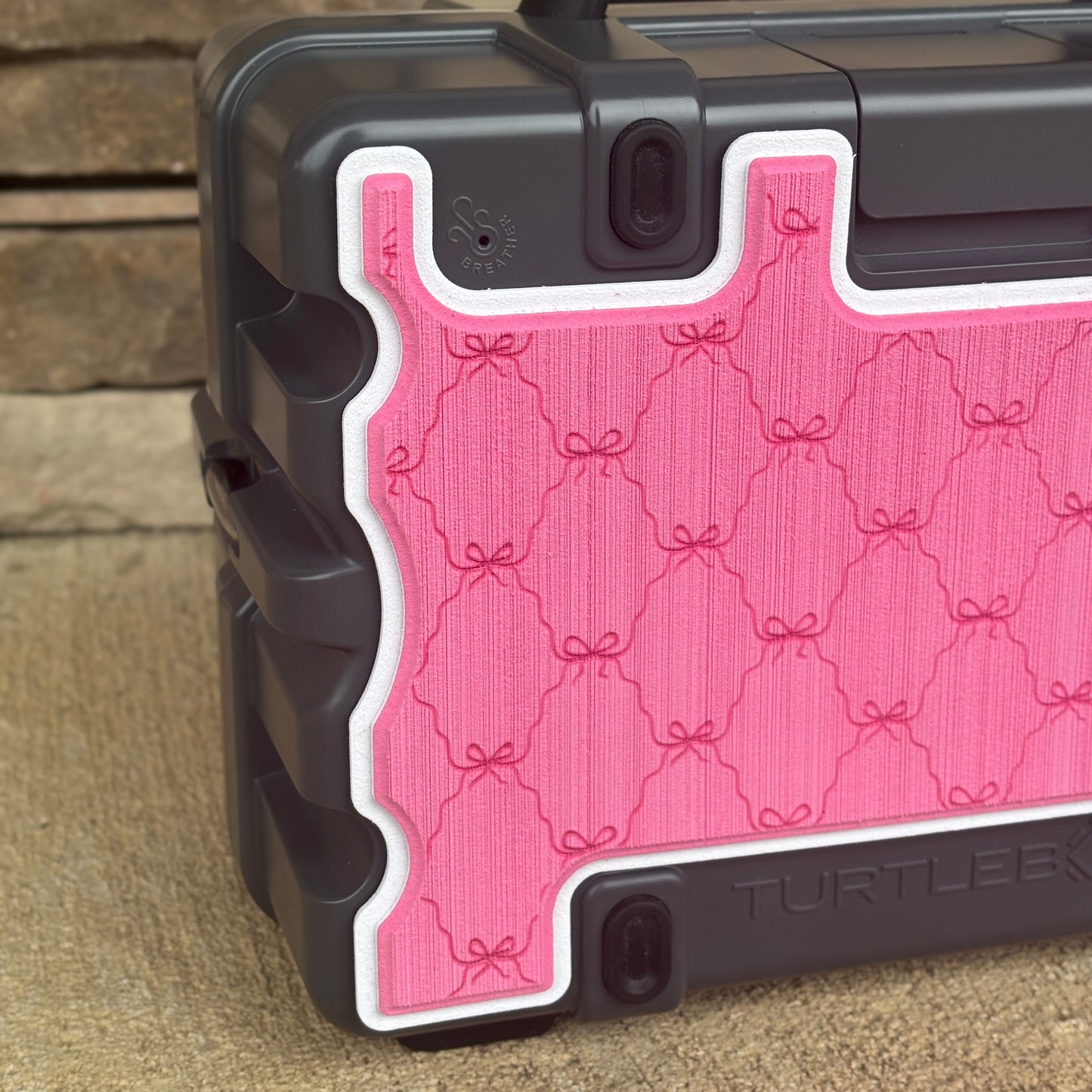 "Laced Bows" - Custom Speaker Shell for Turtlebox or Ecoxgear Defender