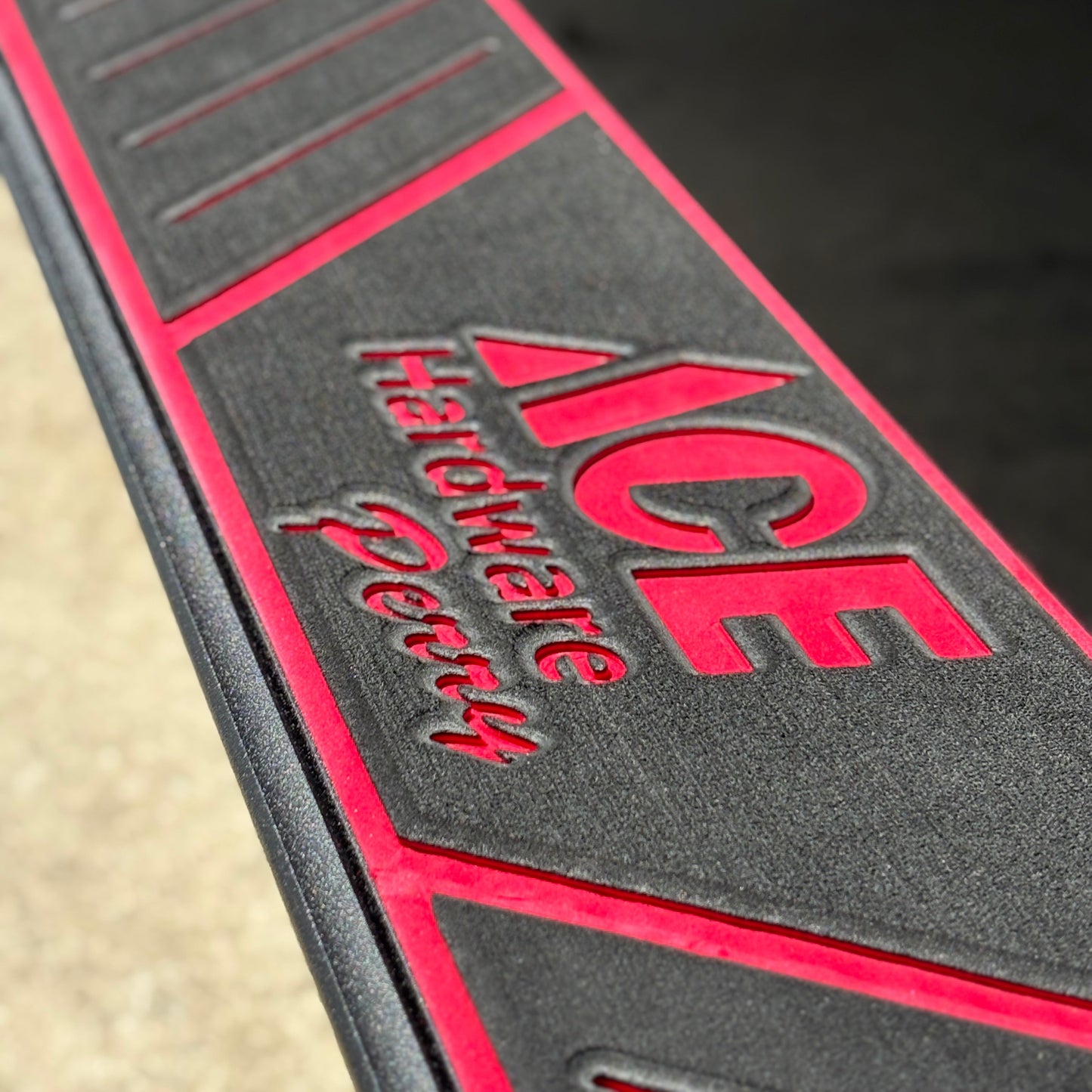 "Diagonal Lines" - Custom Power Step EVA Foam for YOUR VEHICLE