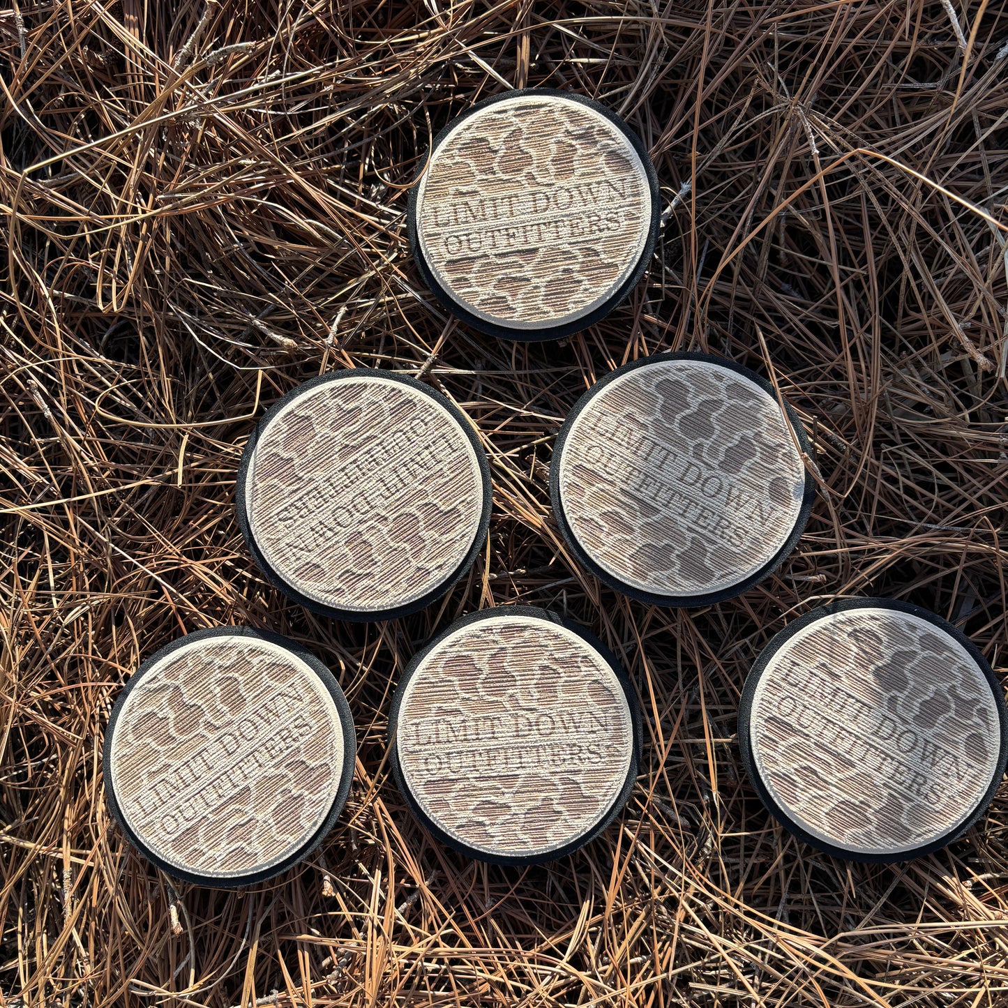 4" COASTERS - Custom EVA Foam Coasters - Multiple Colors!