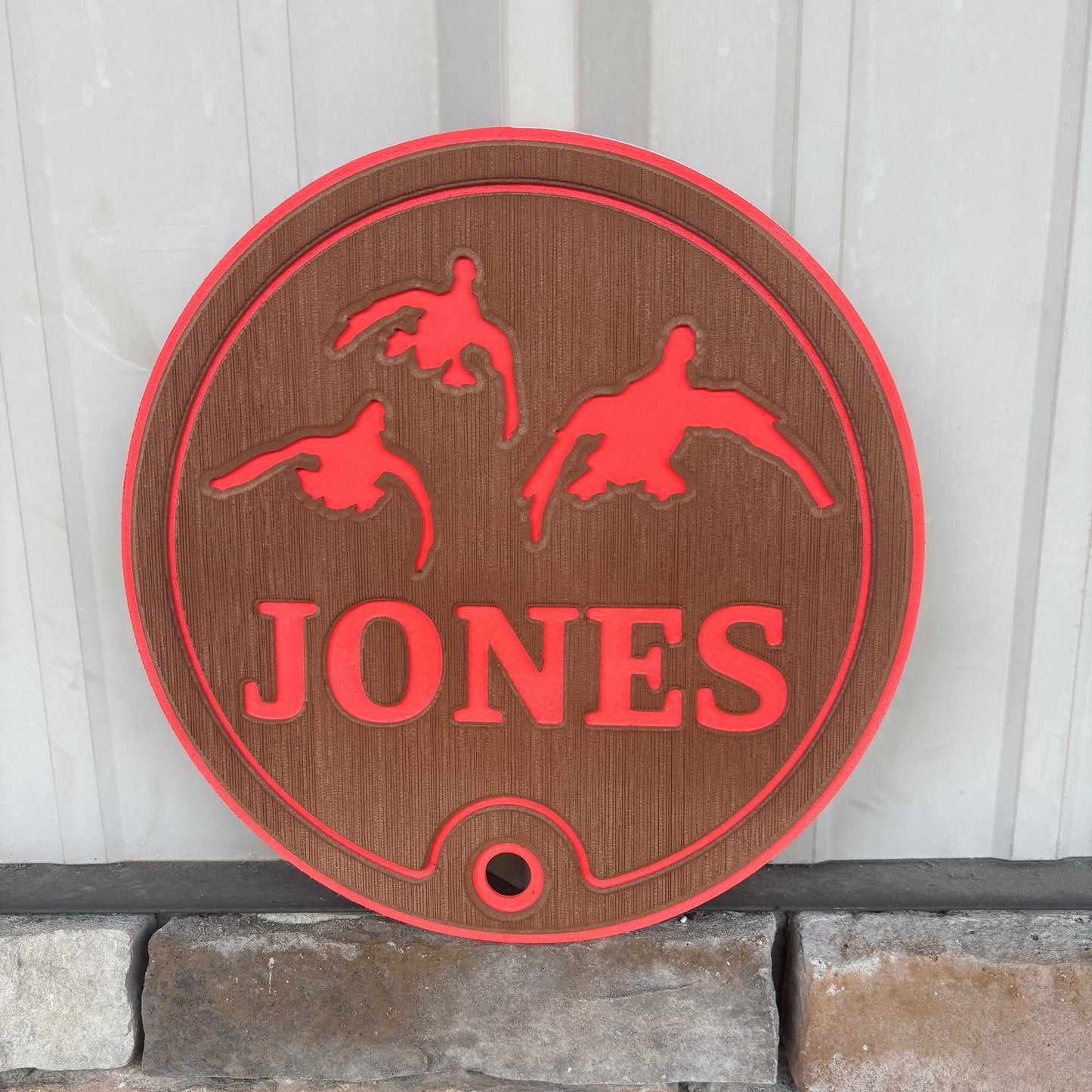 "Cupped Ducks" - Custom YETI®  Loadout Bucket Lid Foam Topper