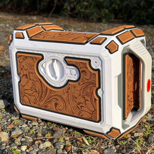 "OUTLAW" - Custom EVA Foam Routed Speaker Shell for Ecoxgear Defender