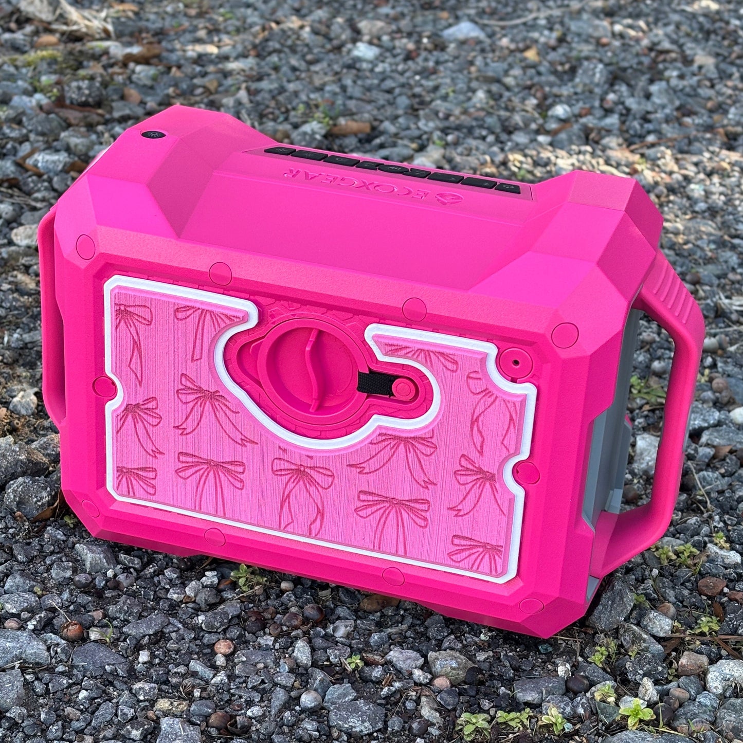 "For the Girls" - Custom Speaker Shell for Turtlebox or Ecoxgear Defender