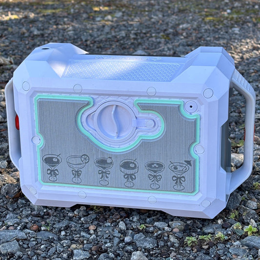 "Girl's Night Out" - Custom Speaker Shell for Turtlebox or Ecoxgear Defender
