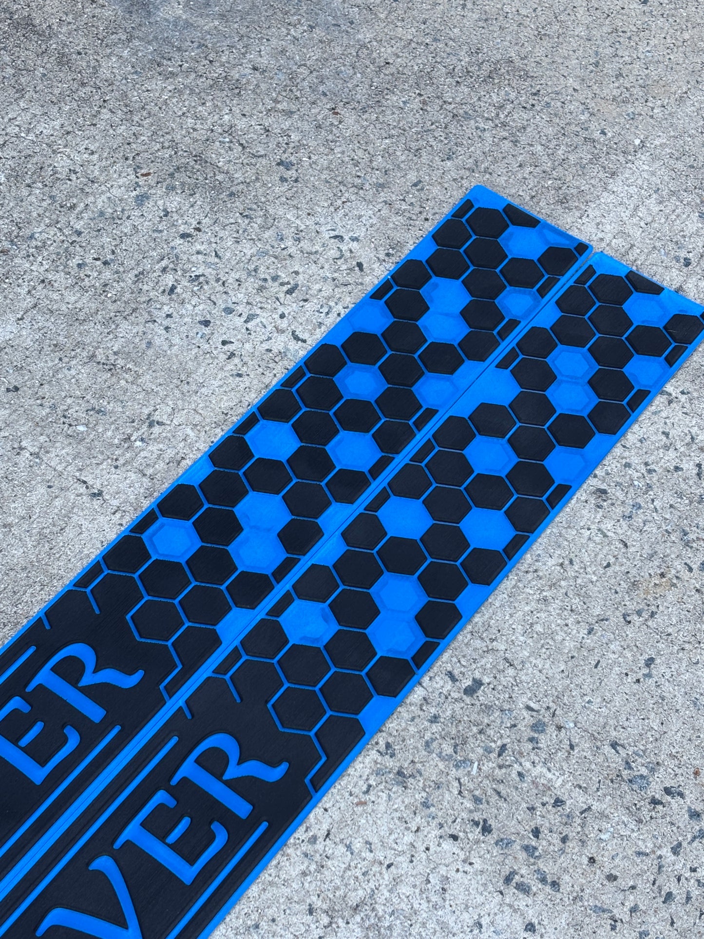 "Hexagons" - Custom Power Step EVA Foam for YOUR VEHICLE