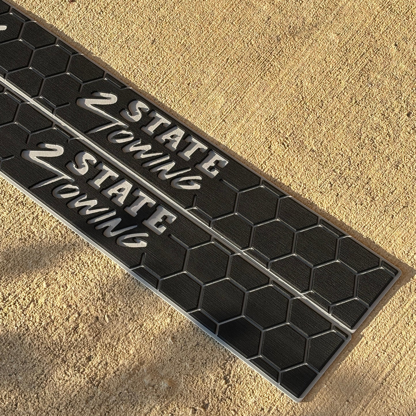 "Hexagons" - Custom Power Step EVA Foam for YOUR VEHICLE