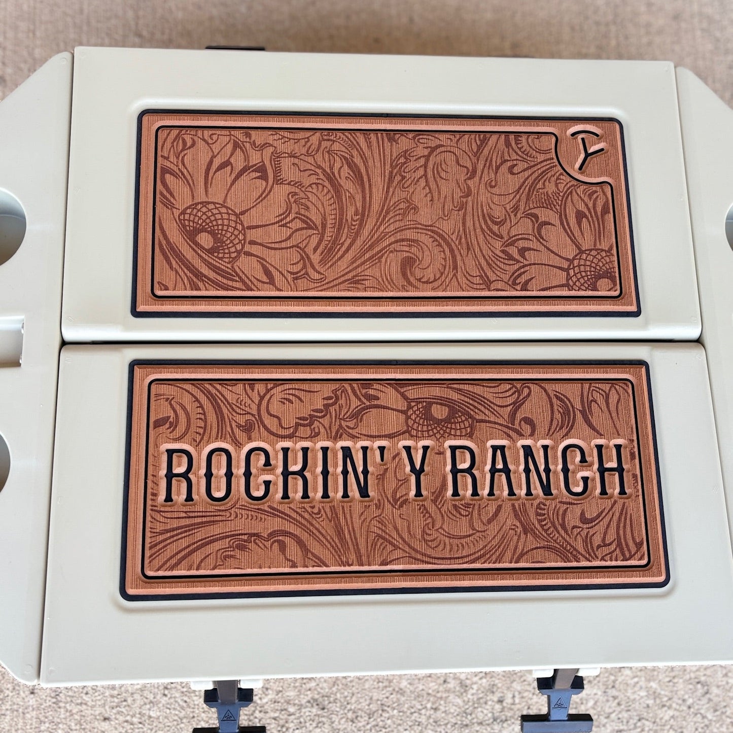 "OUTLAW" - Custom Cooler Topper with YOUR NAME OR LOGO
