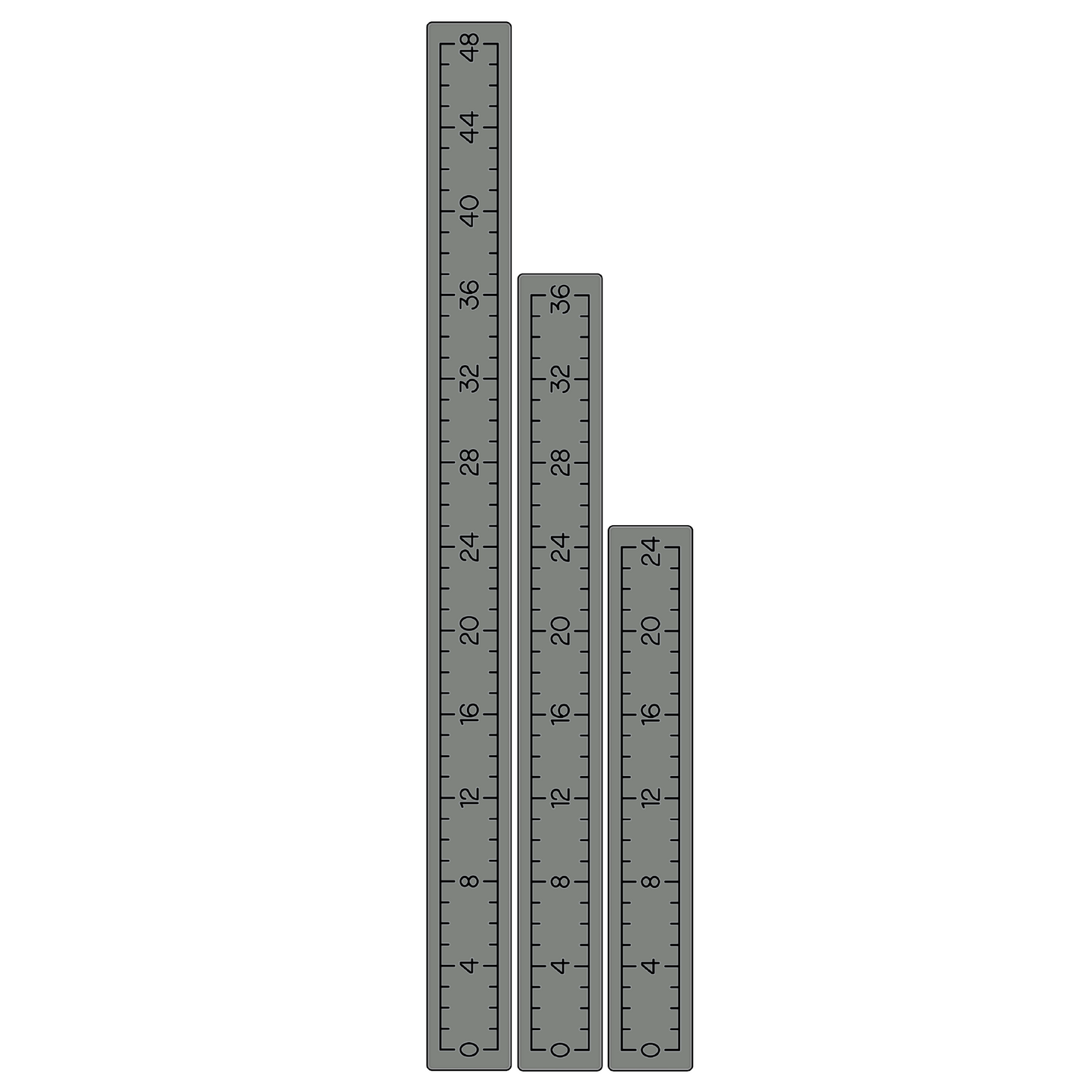 "FISH RULERS" - Custom EVA FOAM Fish Rulers - Choose Your Size!