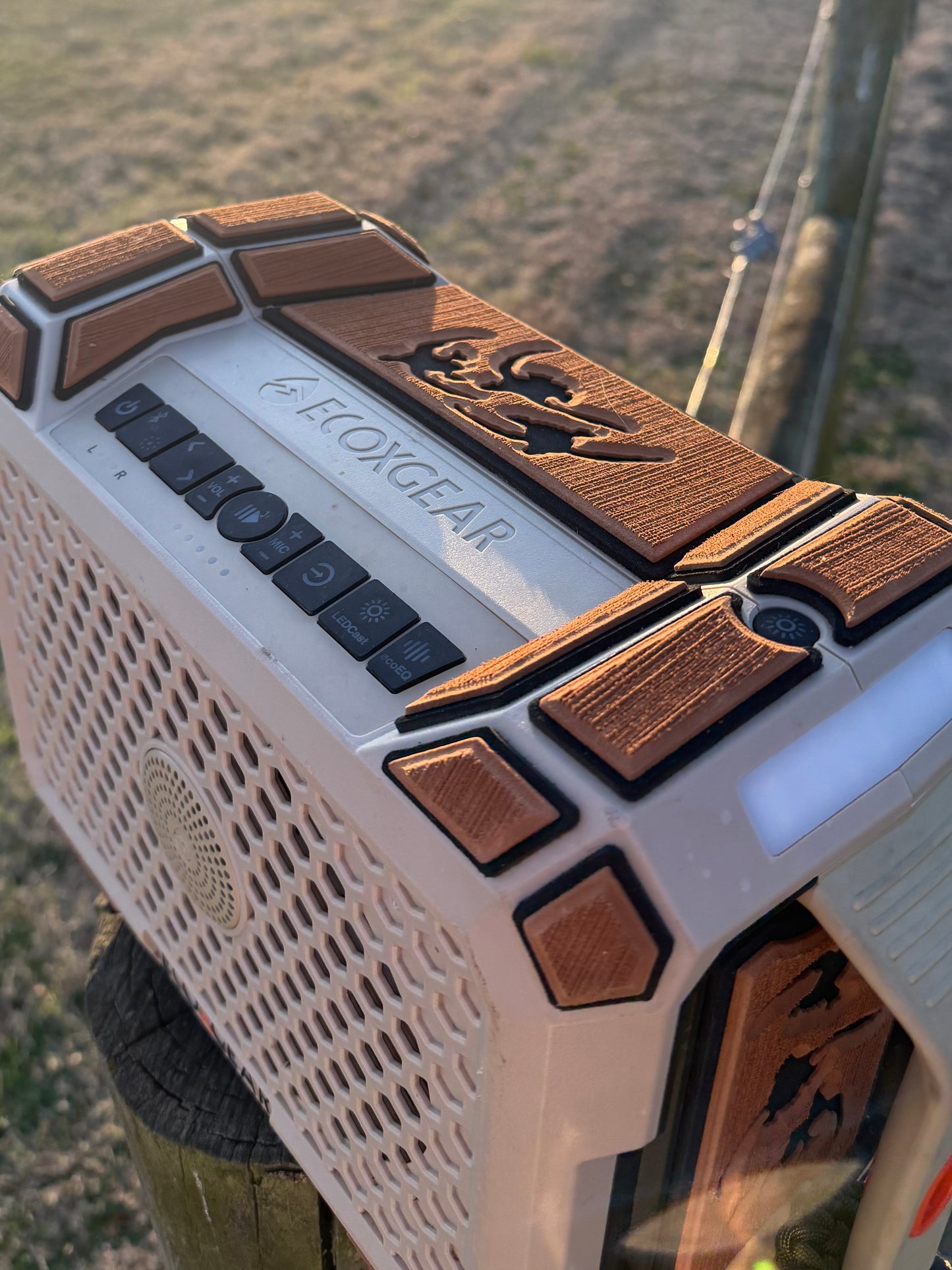 "Cupped Ducks" - Custom Speaker Shell for Turtlebox or Ecoxgear Defender