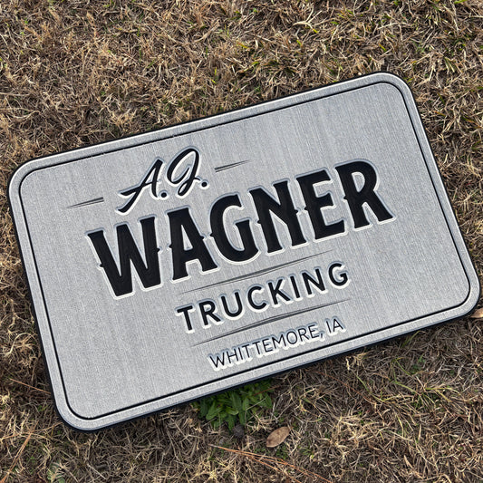 "Strictly Business" - Custom Cooler Topper with YOUR LOGO