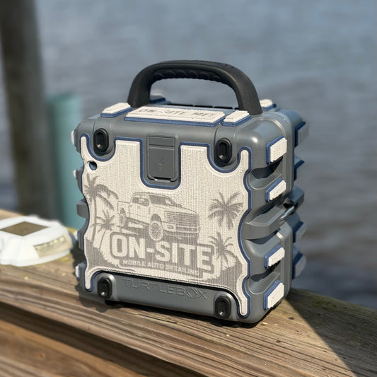 "YOUR LOGO" - Custom Speaker Shell for Turtlebox or Ecoxgear Defender