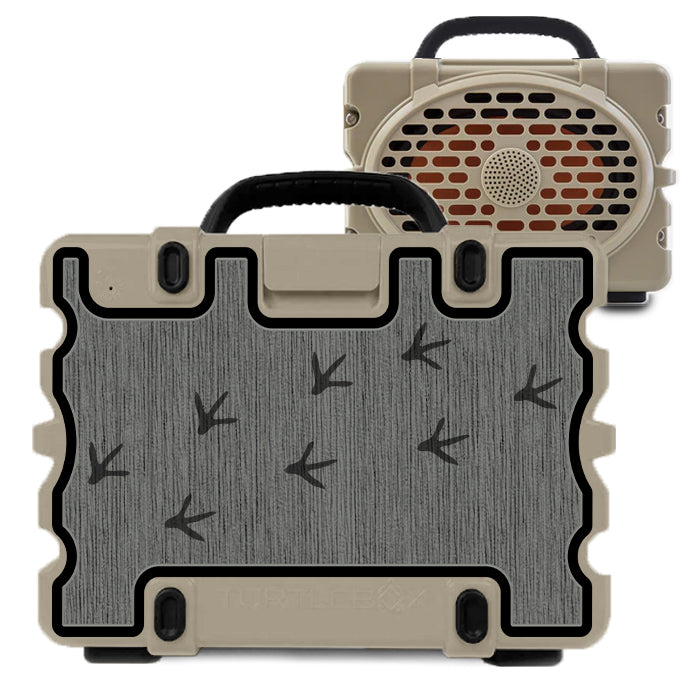 "Turkey Tracks" - Turtlebox® Shell