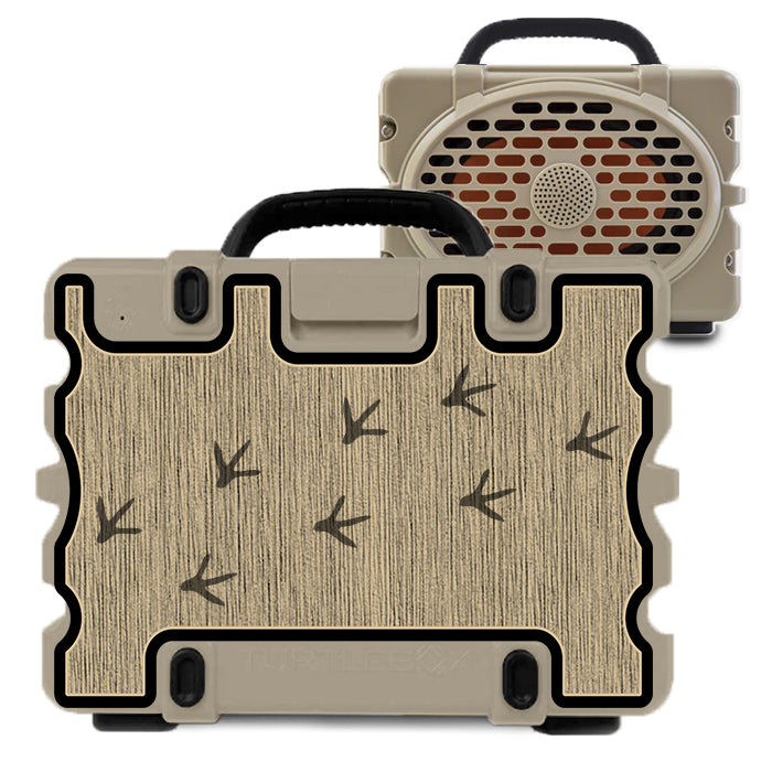 "Turkey Tracks" - Turtlebox® Shell