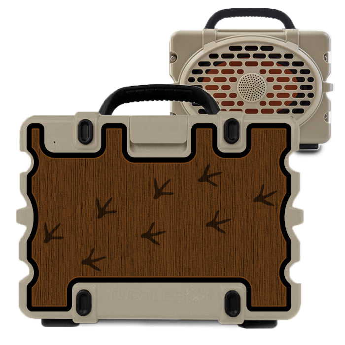 "Turkey Tracks" - Turtlebox® Shell