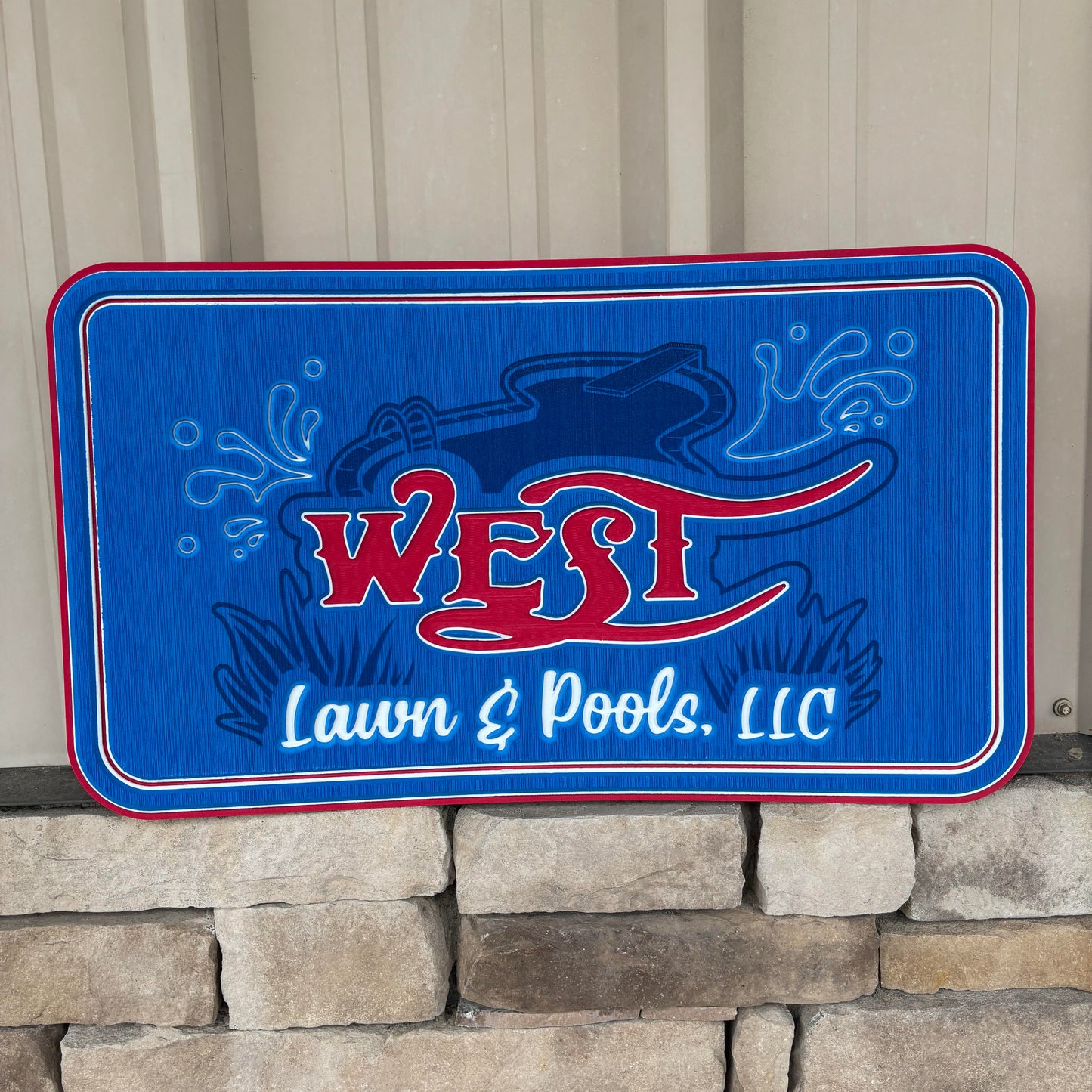 "Strictly Business" - Custom Cooler Topper with YOUR LOGO