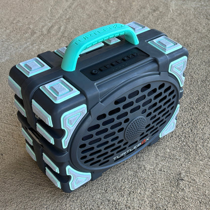 The Seafoam Savannah Bundle | Turtlebox Gen 3 + Custom Shell
