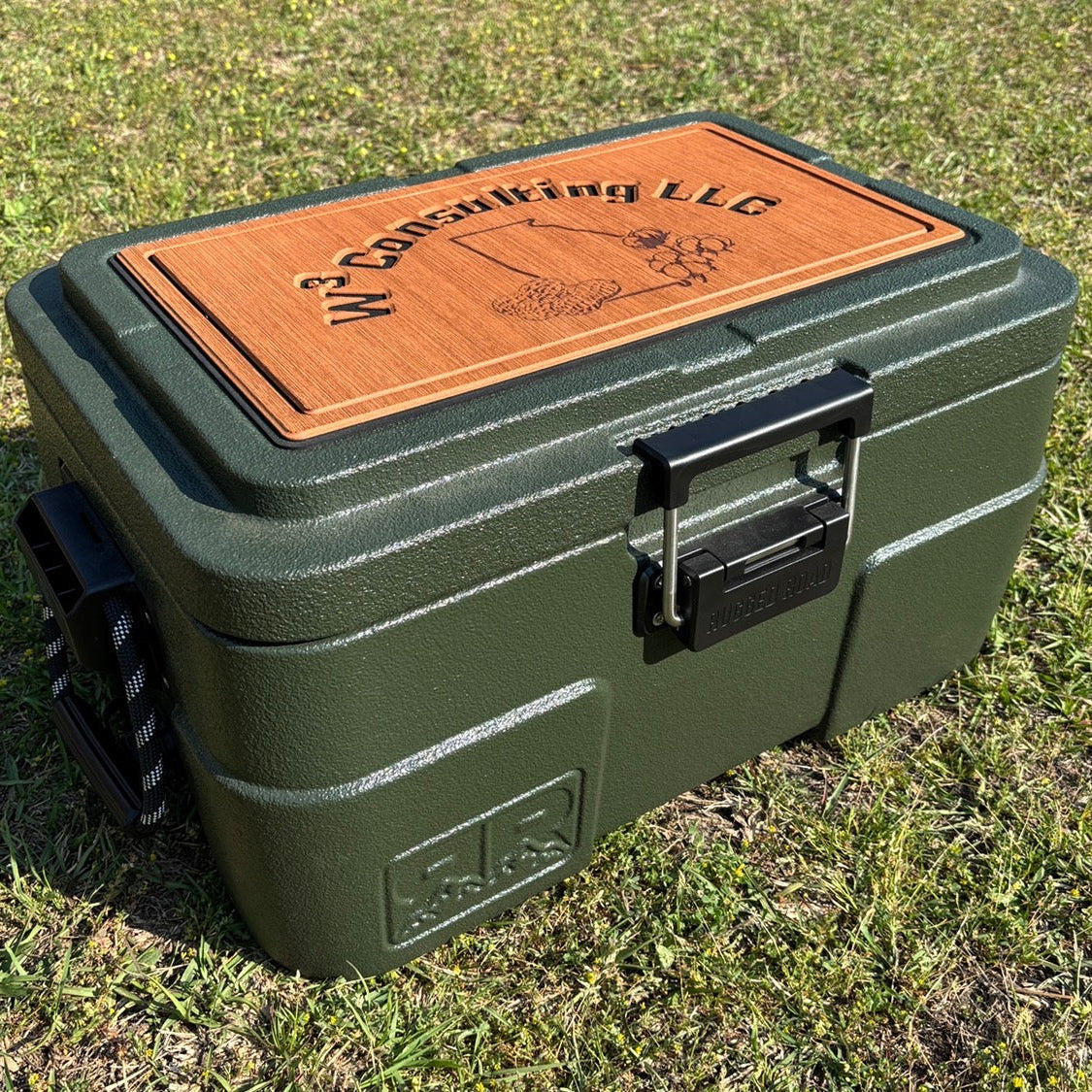 "Strictly Business" - Custom Cooler Topper with YOUR LOGO