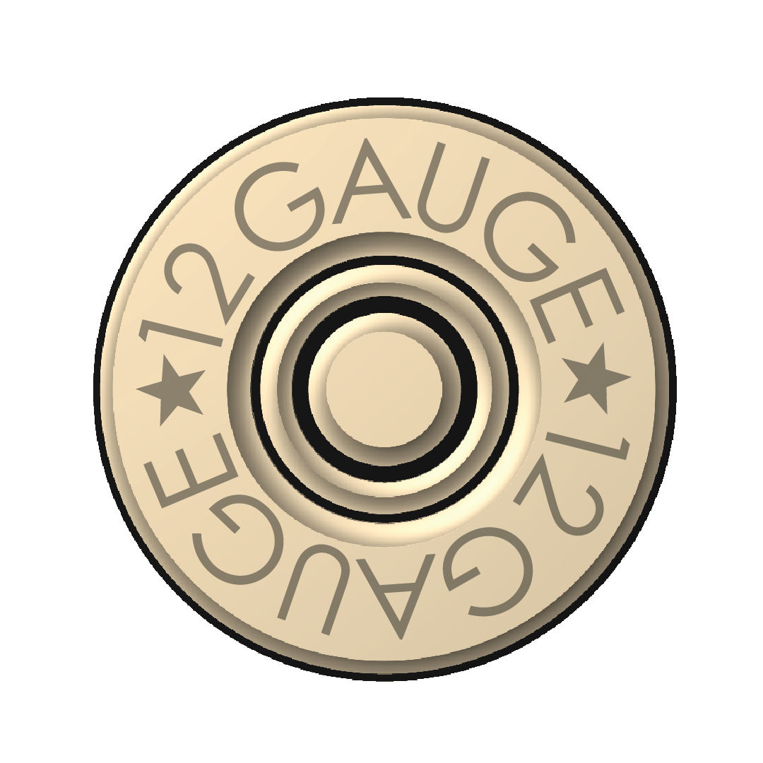 12 Gauge - Custom EVA Foam Coasters