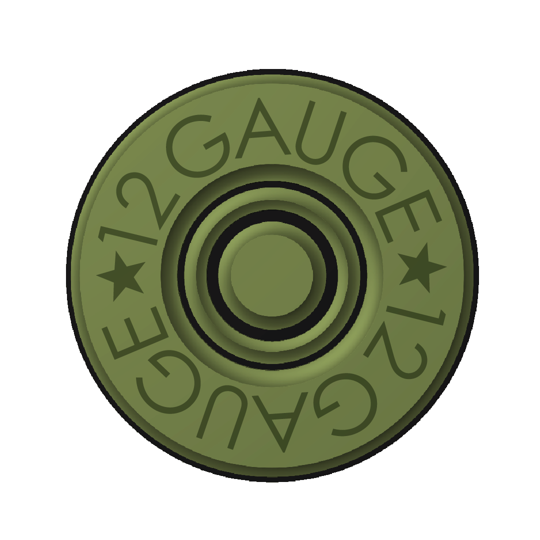 12 Gauge - Custom EVA Foam Coasters