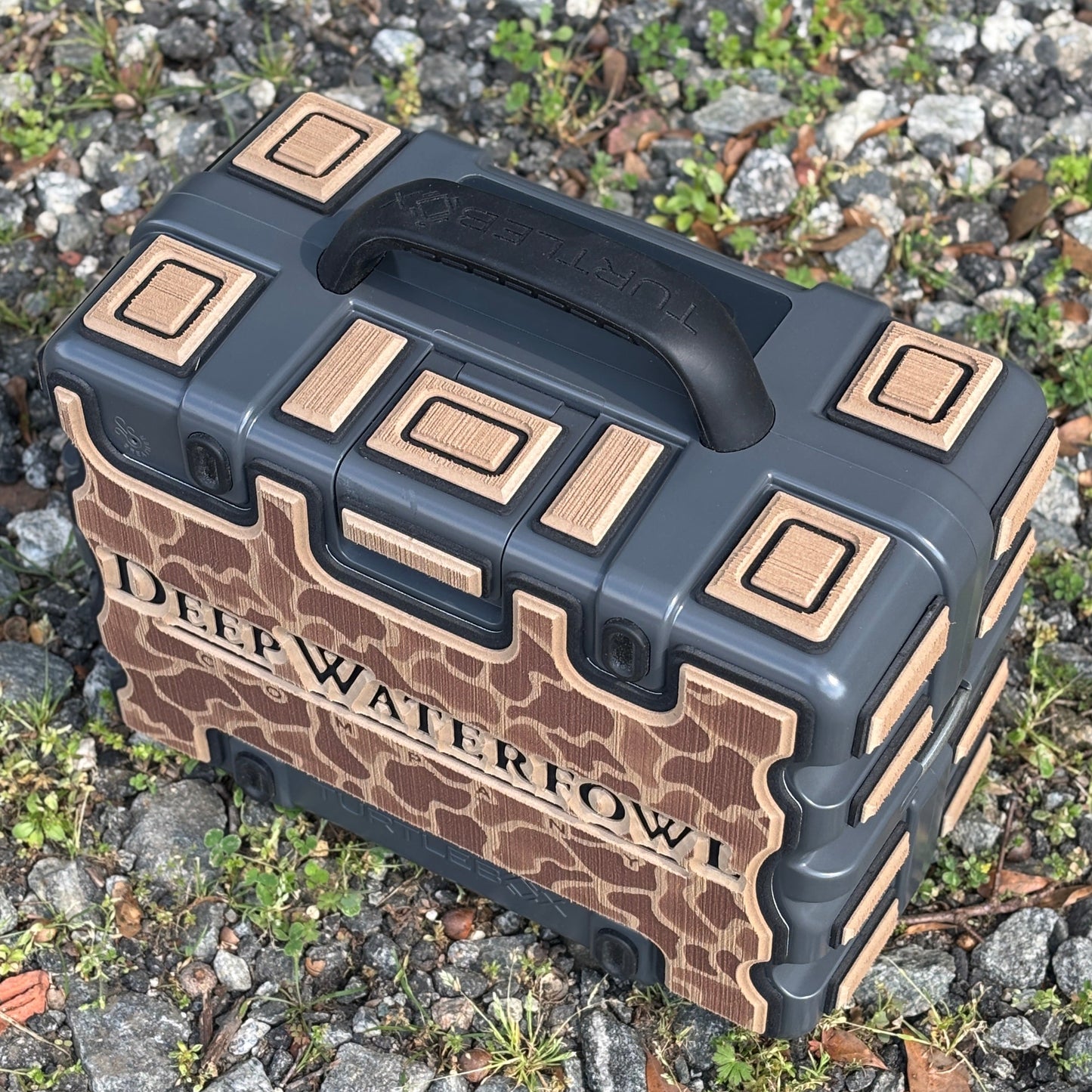 "Deep Waterfowl Co" - Custom Speaker Shell for Turtlebox or Ecoxgear Defender