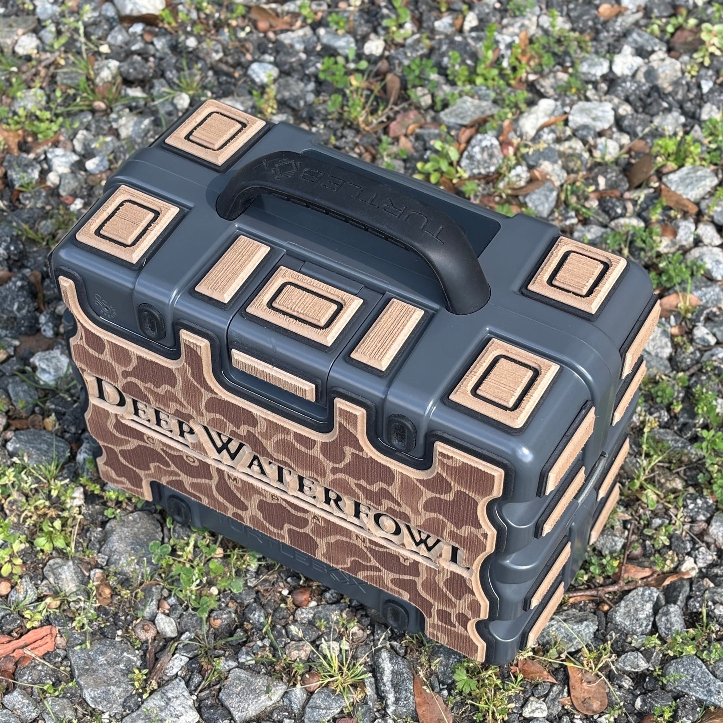 "Deep Waterfowl Co" - Custom Speaker Shell for Turtlebox or Ecoxgear Defender