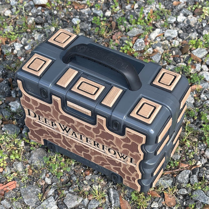"Deep Waterfowl Co" - Custom Speaker Shell for Turtlebox or Ecoxgear Defender