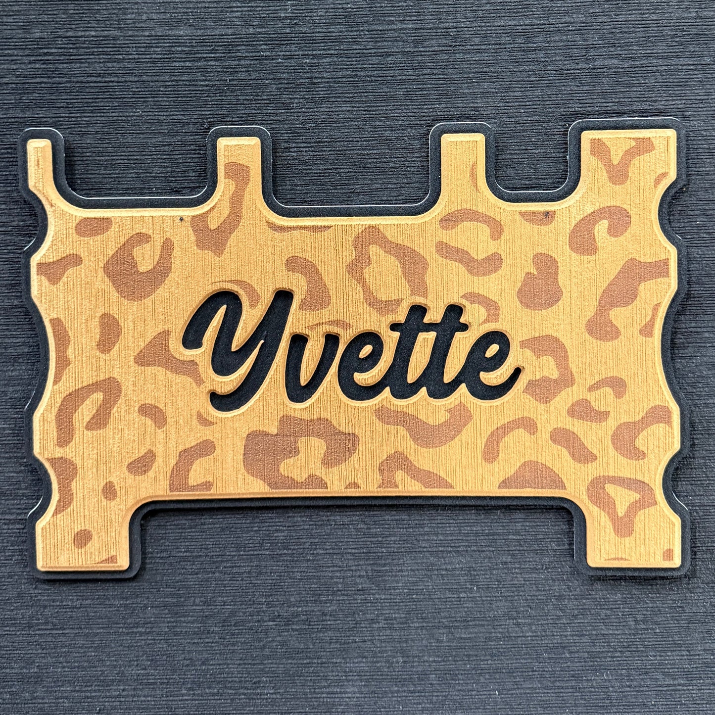 "Cheetah Print" - Custom Speaker Shell for Turtlebox or Ecoxgear Defender