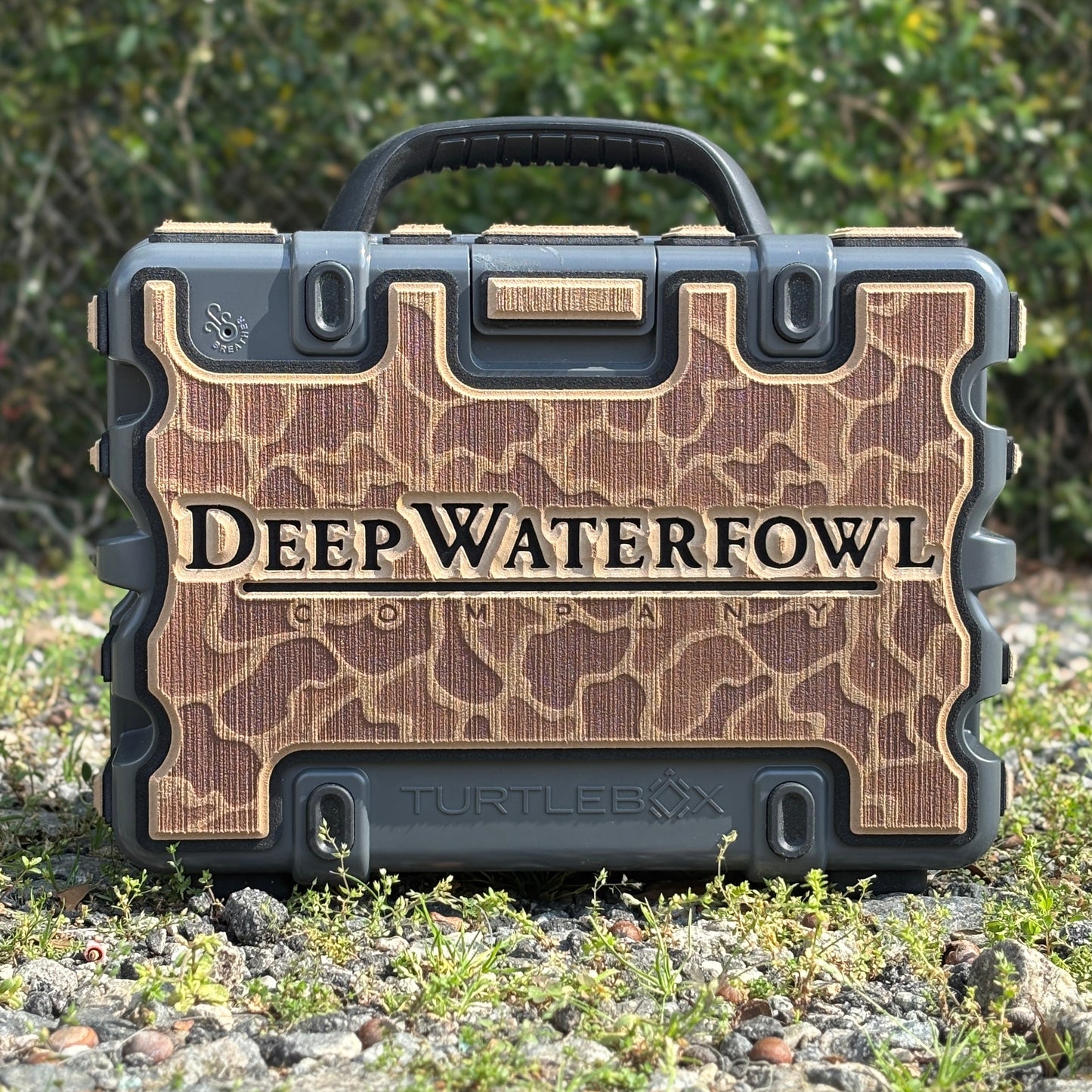 "Deep Waterfowl Co" - Custom Speaker Shell for Turtlebox or Ecoxgear Defender