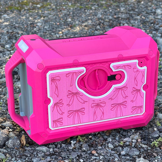 "For the Girls" - Custom Speaker Shell for Turtlebox or Ecoxgear Defender