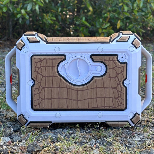 "Gator Skin" - Custom EVA Foam Routed Speaker Shell for Ecoxgear Defender