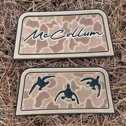 "JETT'S CAMO" - Custom Cooler Topper with YOUR NAME OR LOGO