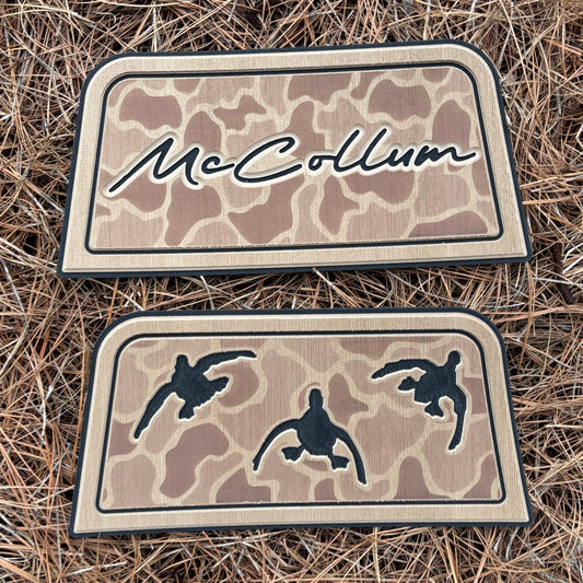 "JETT'S CAMO" - Custom Cooler Topper with YOUR NAME OR LOGO