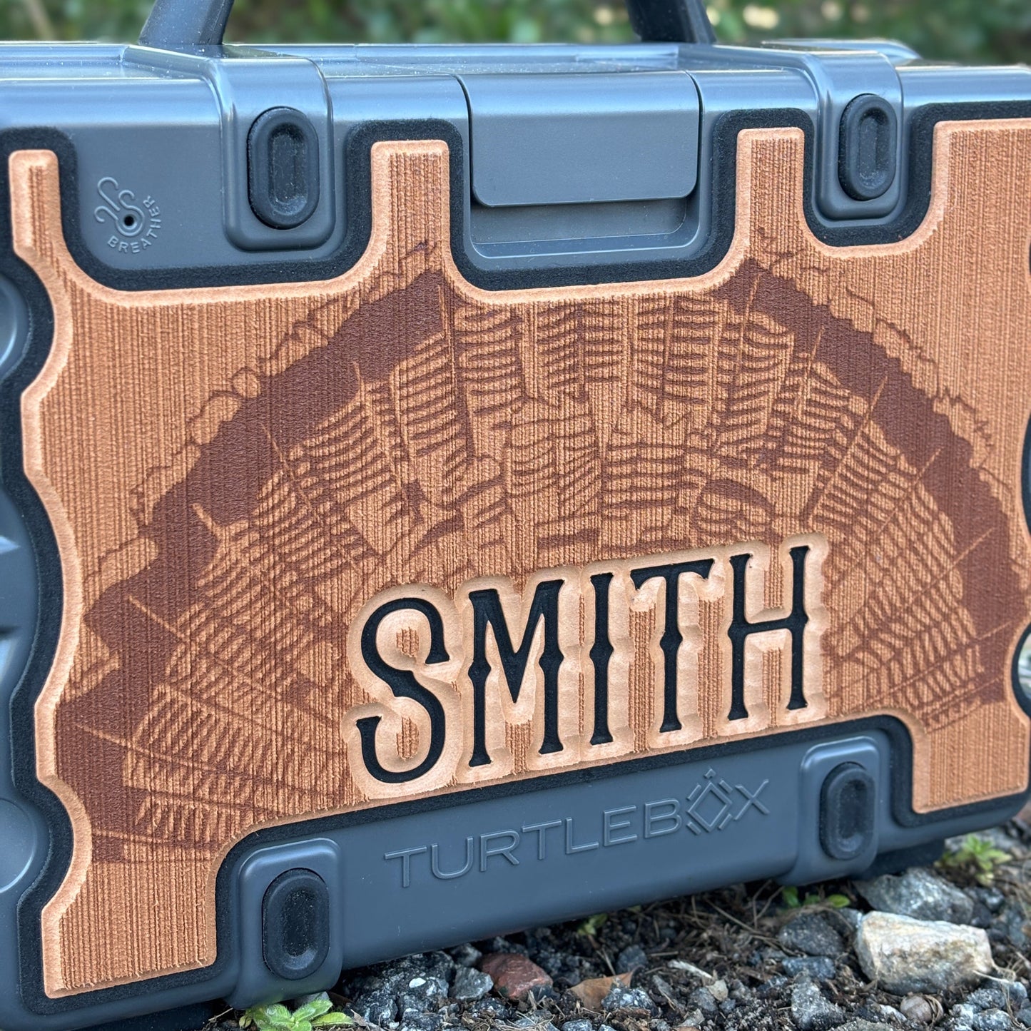 "Fanned Out" - Custom Speaker Shell for Turtlebox or Ecoxgear Defender