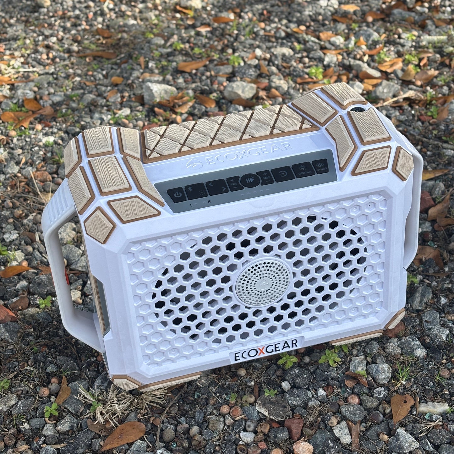 "Diamonds" - Custom EVA Foam Routed Speaker Shell for Ecoxgear Defender