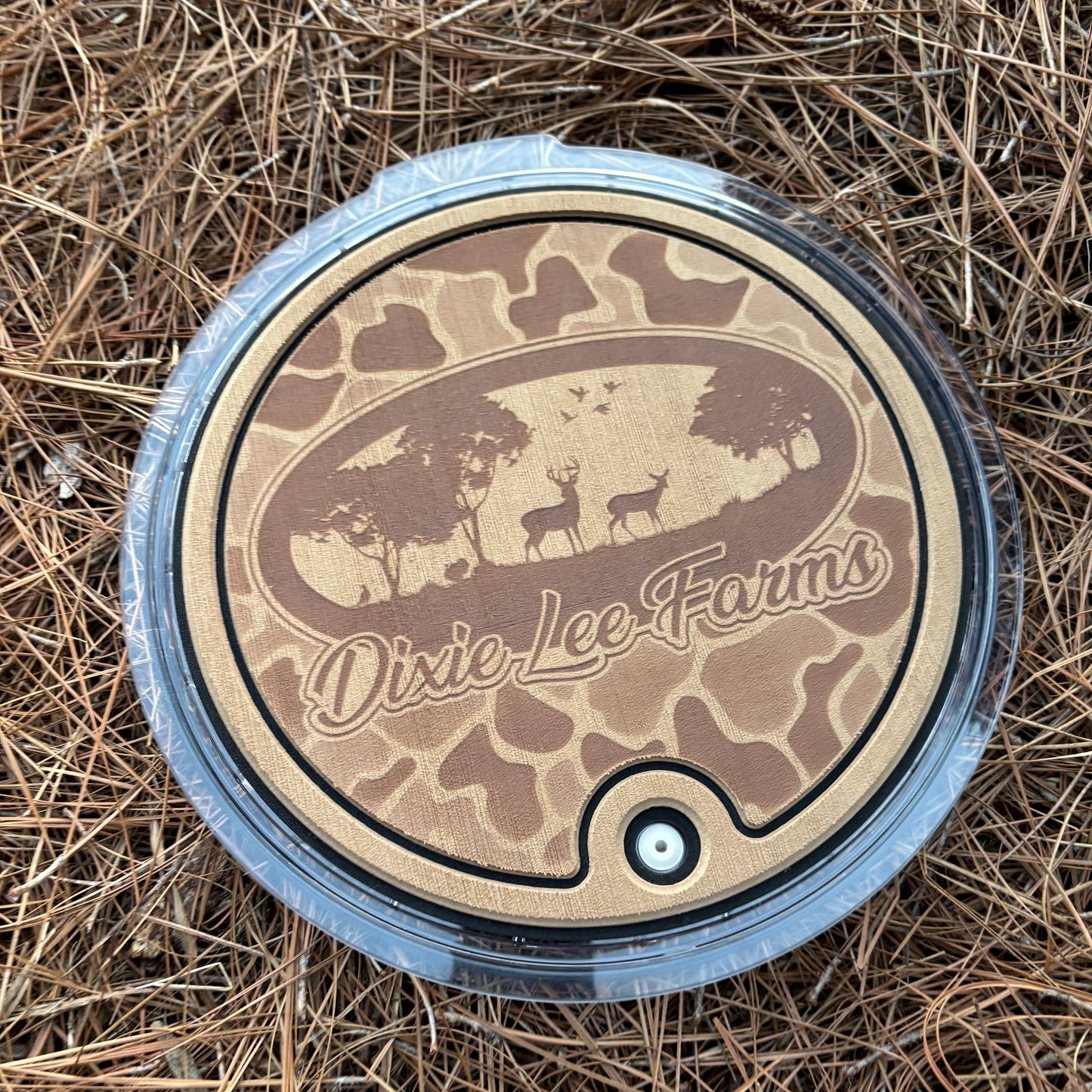 "Jett's Camo" - Custom YETI®  Loadout Bucket Lid Foam Topper