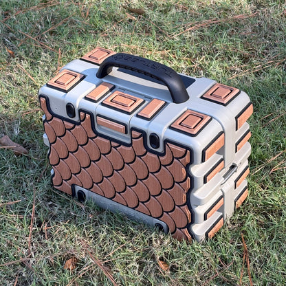 "FISH SCALES" - Custom Speaker Shell for Turtlebox or Ecoxgear Defender