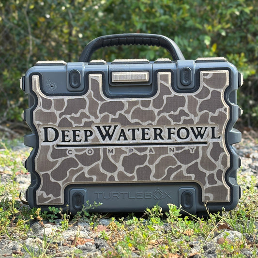 "Deep Waterfowl Co" - Custom Speaker Shell for Turtlebox or Ecoxgear Defender