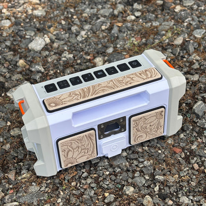 "OUTLAW" - Custom EVA Foam Routed Speaker Shell for Ecoxgear Defender Scout