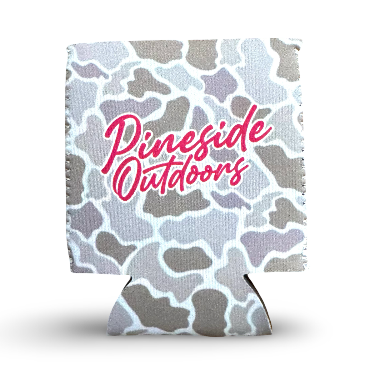 Old school camo koozie
