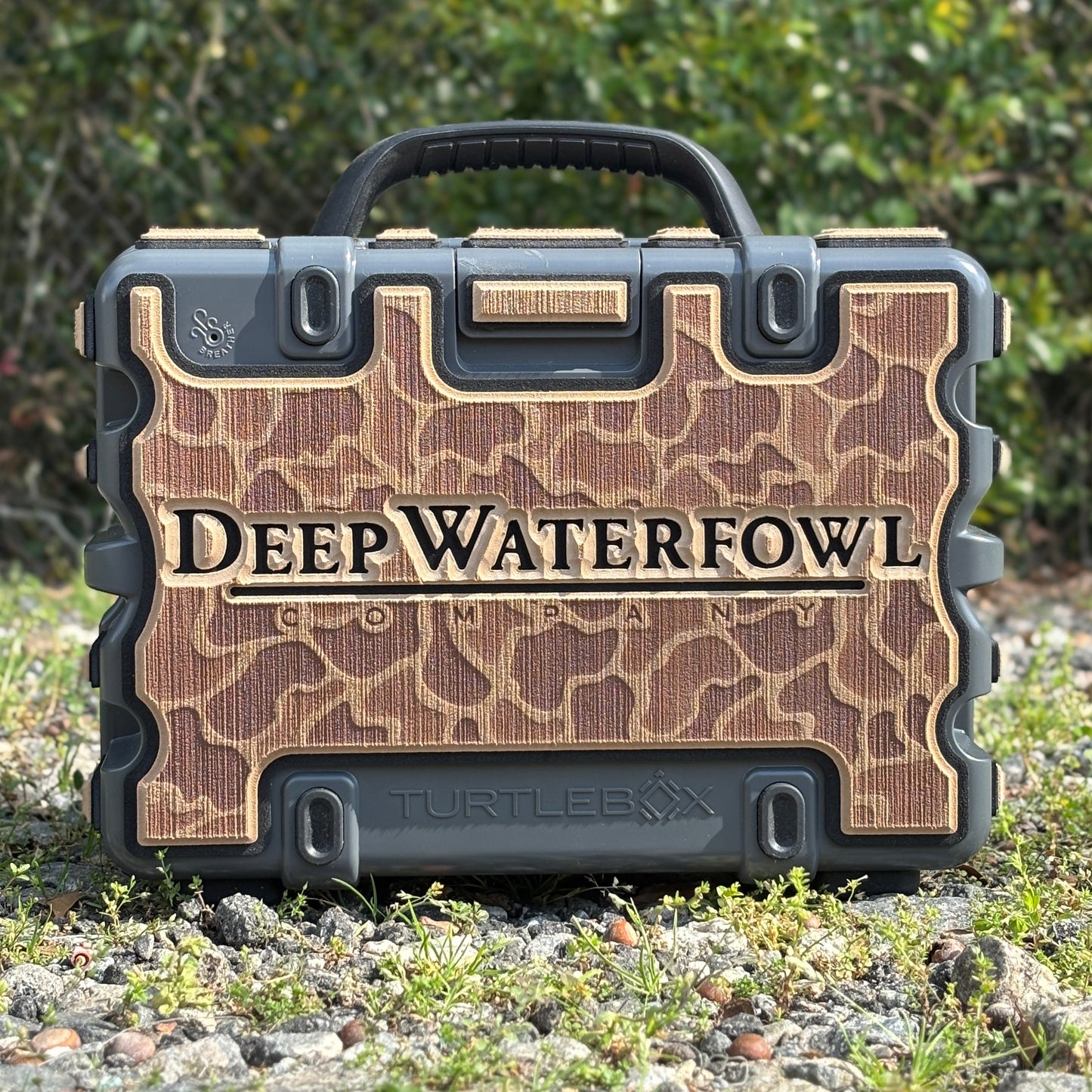 "Deep Waterfowl Co" - Custom Speaker Shell for Turtlebox or Ecoxgear Defender