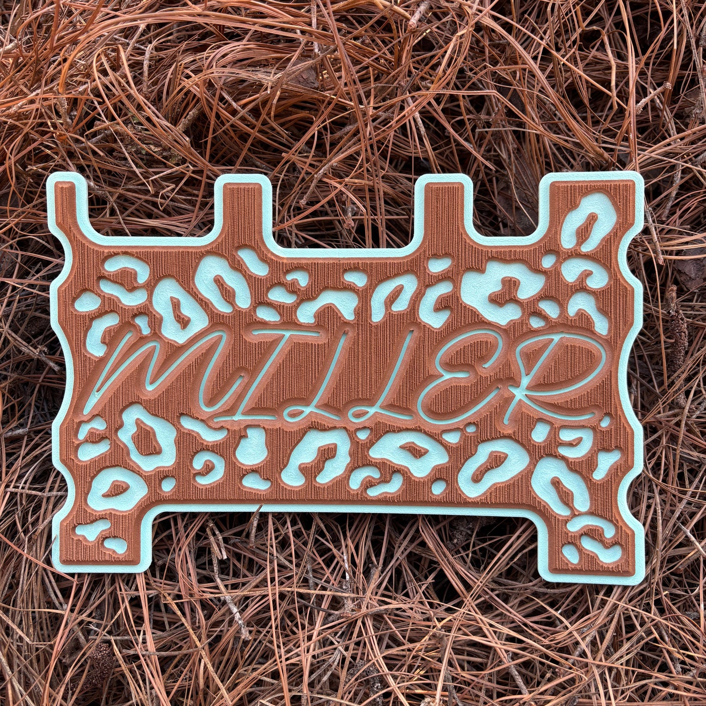 "Cheetah Print" - Custom Speaker Shell for Turtlebox or Ecoxgear Defender