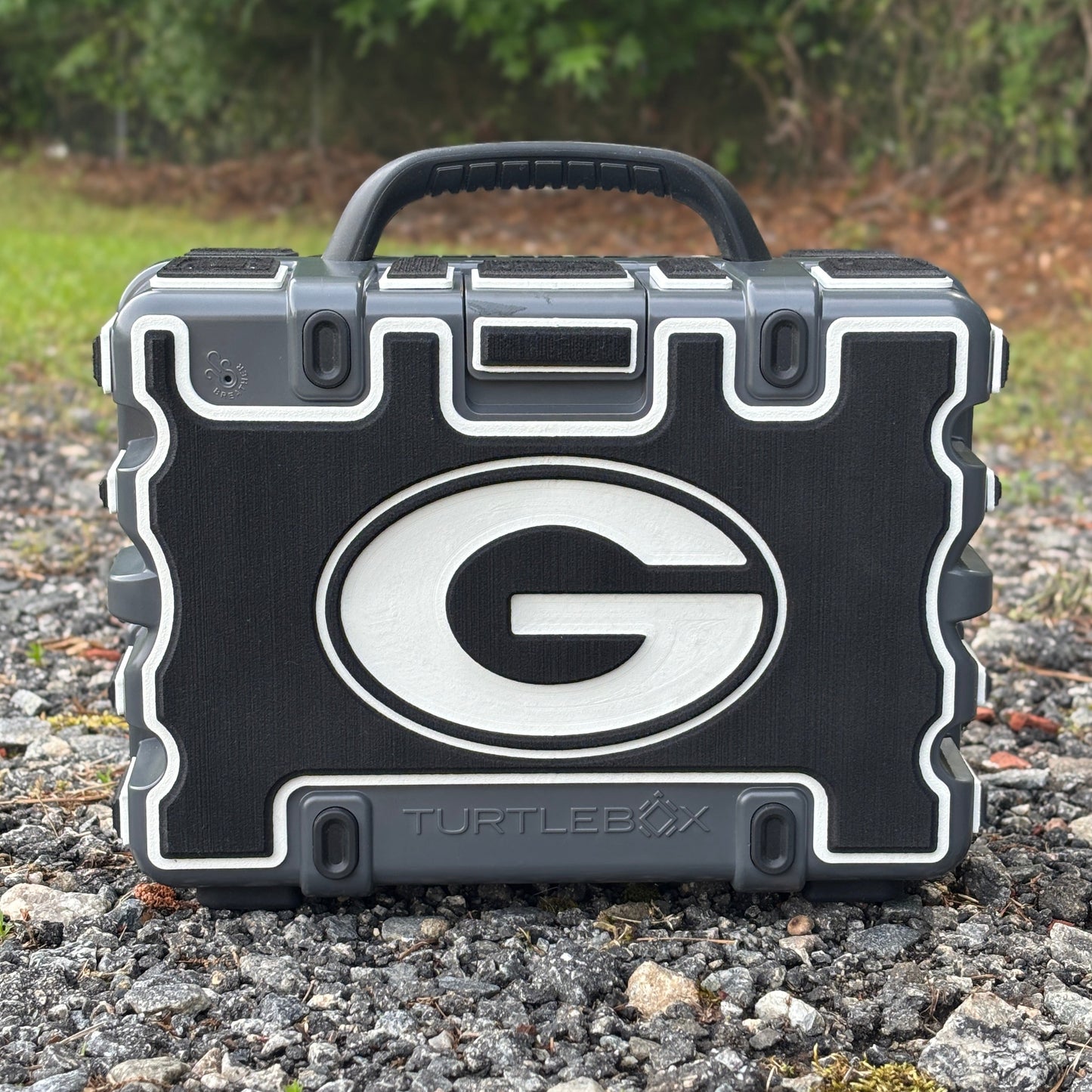 "UNIVERISTY OF GEORGIA" - Custom Speaker Shell for TURTLEBOX or ECOXGEAR Speakers