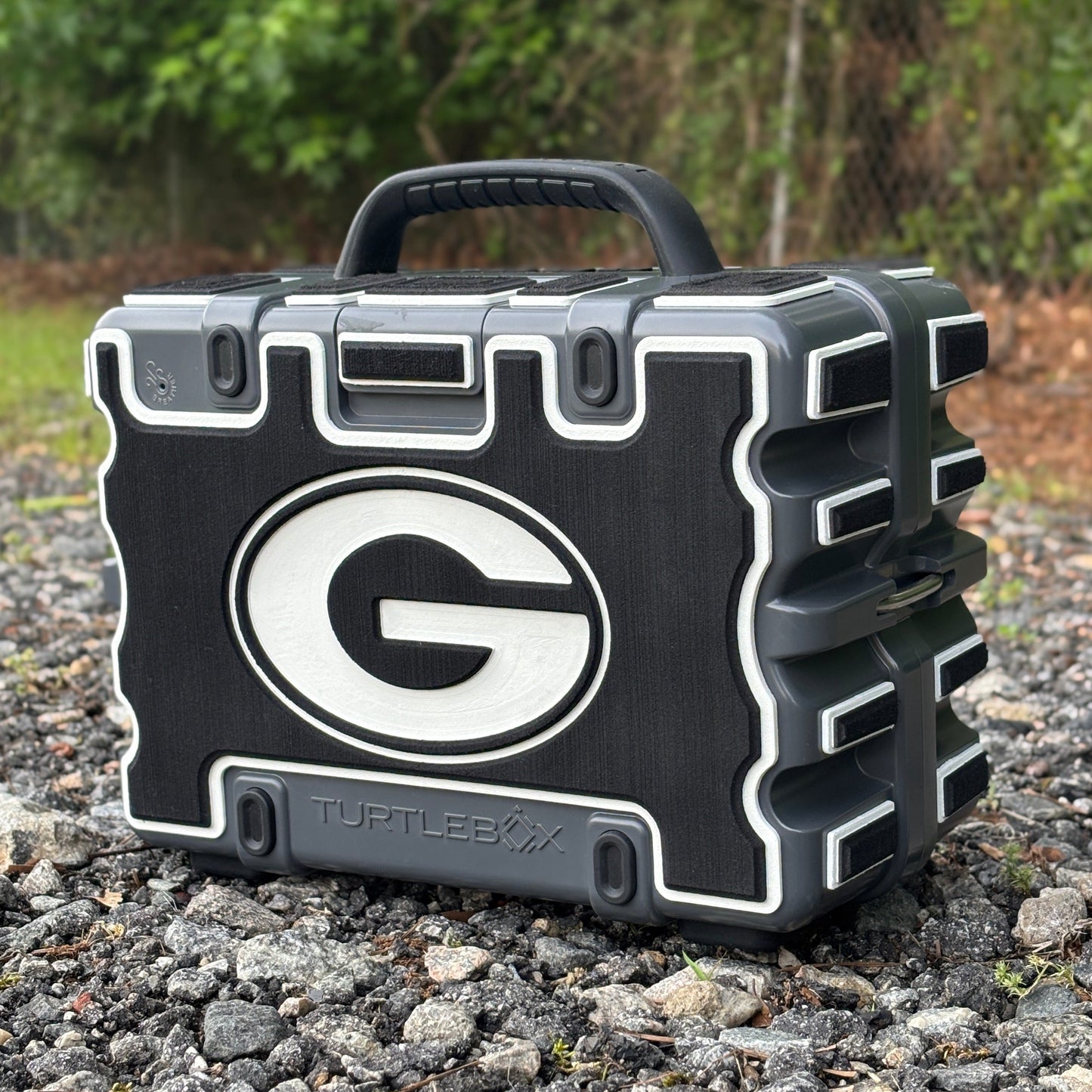 "UNIVERISTY OF GEORGIA" - Custom Speaker Shell for TURTLEBOX or ECOXGEAR Speakers
