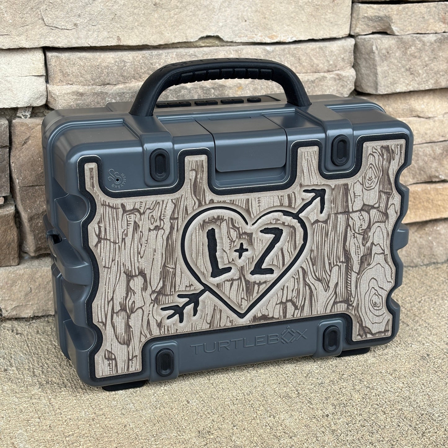 "Carved" - Custom Speaker Shell for Turtlebox or Ecoxgear Defender