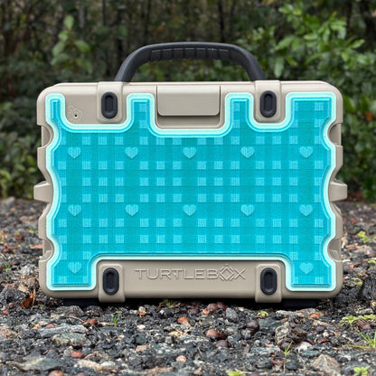 "Picnic Plaid" - Custom Speaker Shell for Turtlebox or Ecoxgear Defender
