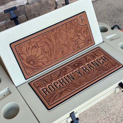 "OUTLAW" - Custom Cooler Topper with YOUR NAME OR LOGO