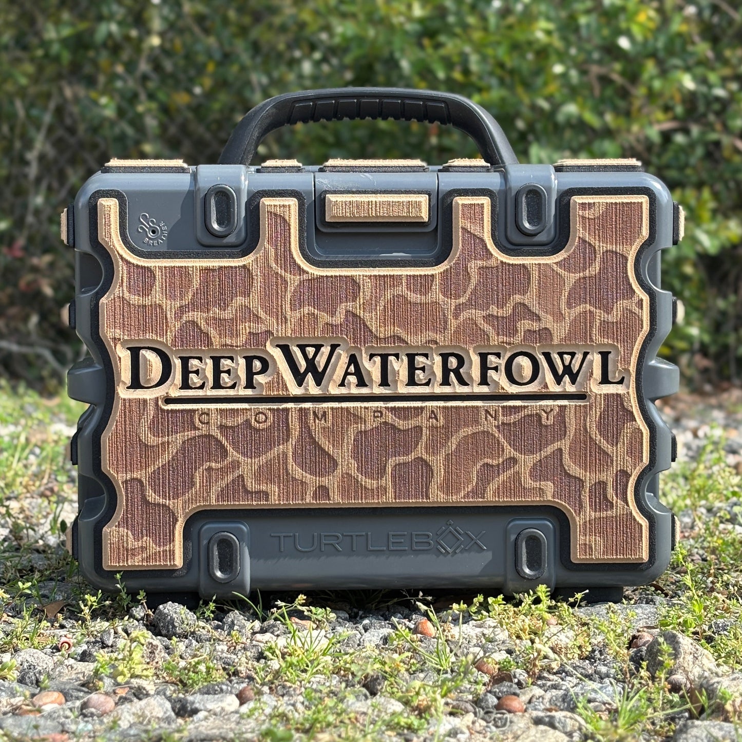 "Deep Waterfowl Co" - Custom Speaker Shell for Turtlebox or Ecoxgear Defender