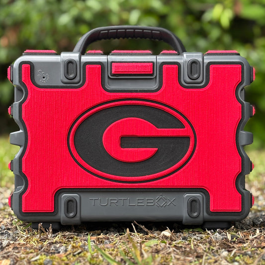 "UNIVERISTY OF GEORGIA" - Custom Speaker Shell for TURTLEBOX or ECOXGEAR Speakers
