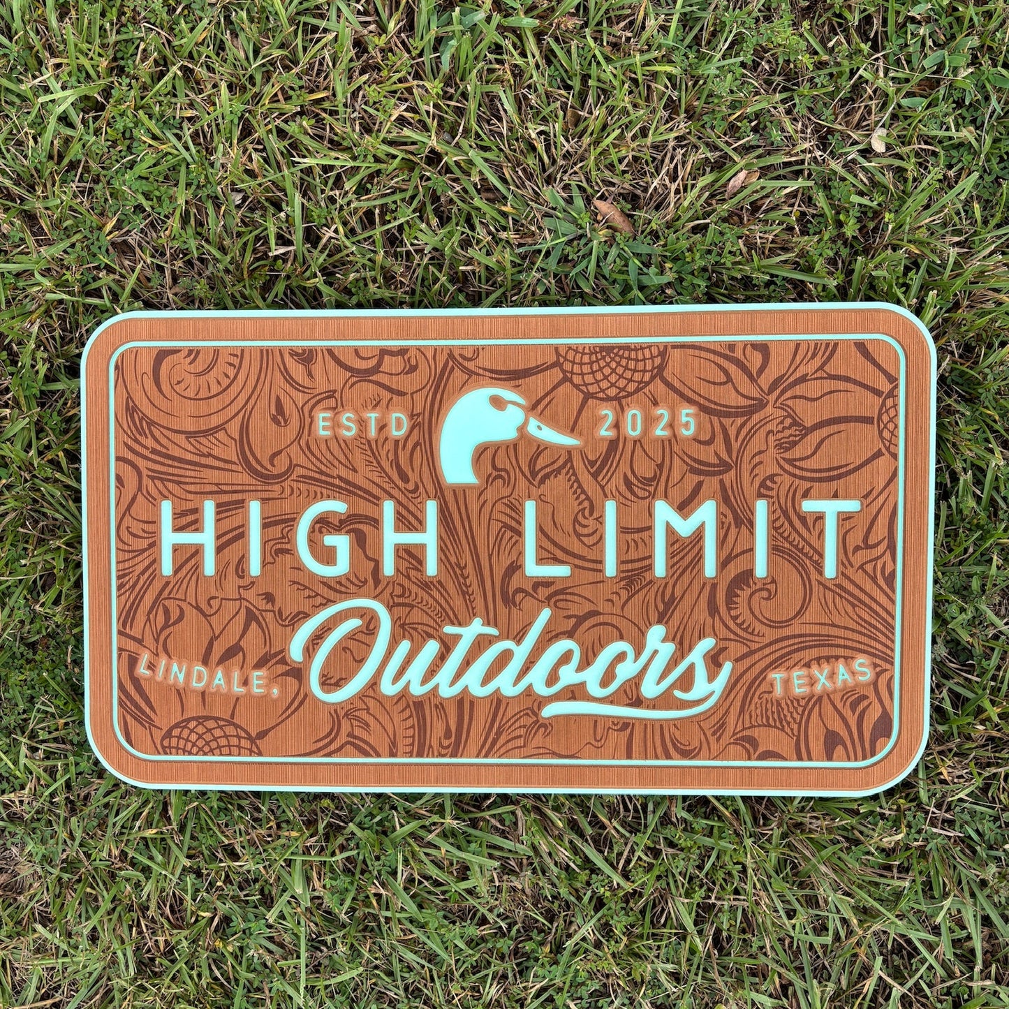 "OUTLAW" - Custom Cooler Topper with YOUR NAME OR LOGO