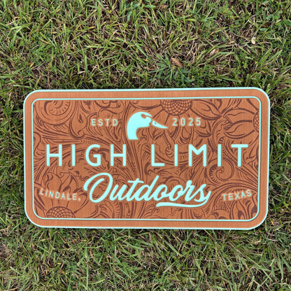 "OUTLAW" - Custom Cooler Topper with YOUR NAME OR LOGO