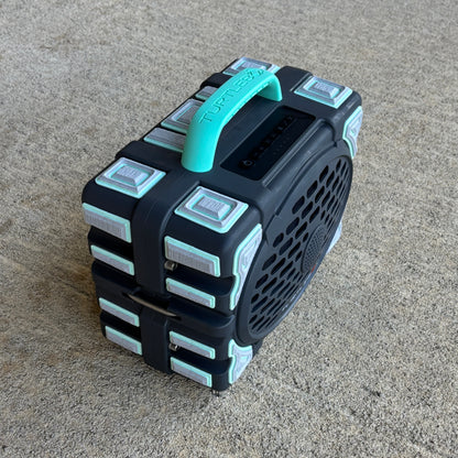 The Seafoam Savannah Bundle | Turtlebox Gen 3 + Custom Shell